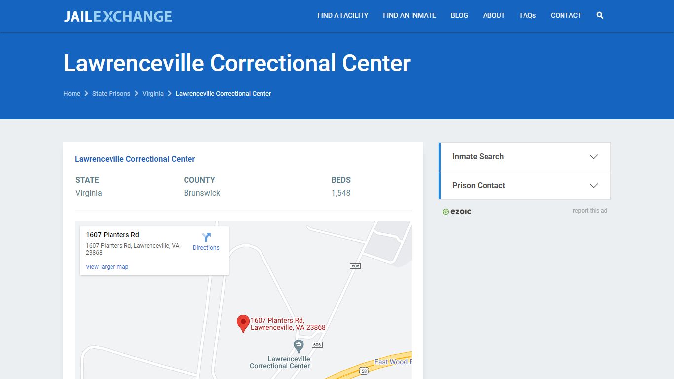 Lawrenceville Correctional Center Prisoner Search ...